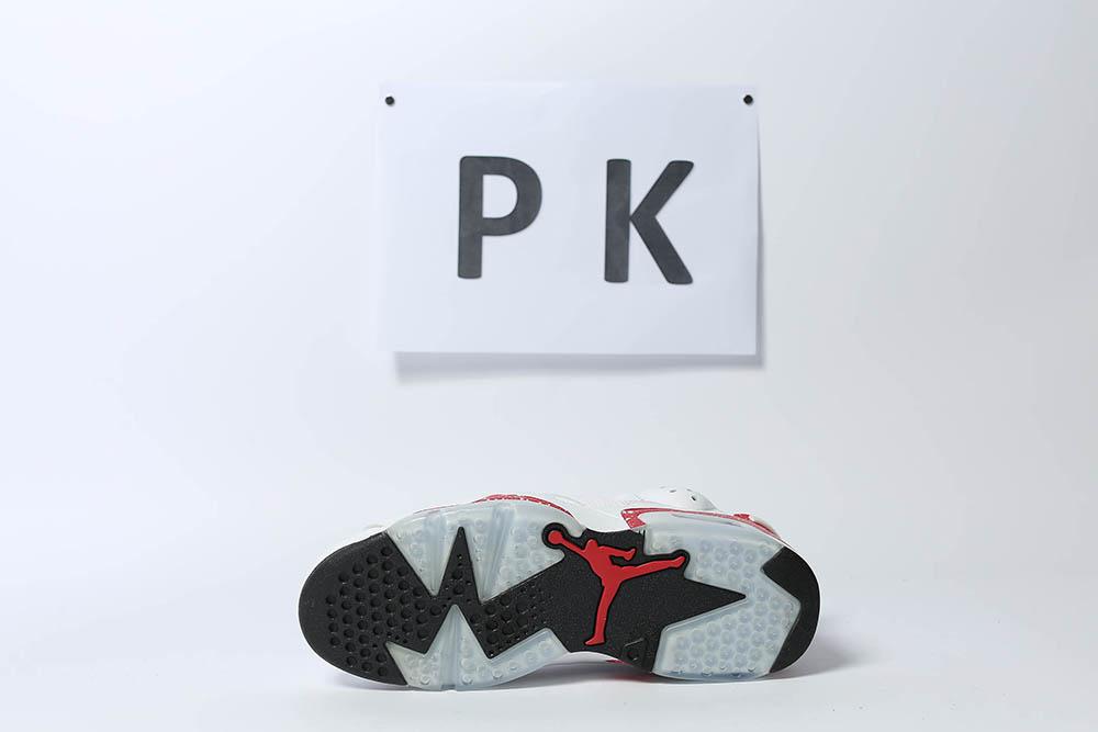 PK GOD Jordan 6 Retro Red Oreo RETAIL MATERIALS READY TO SHIP